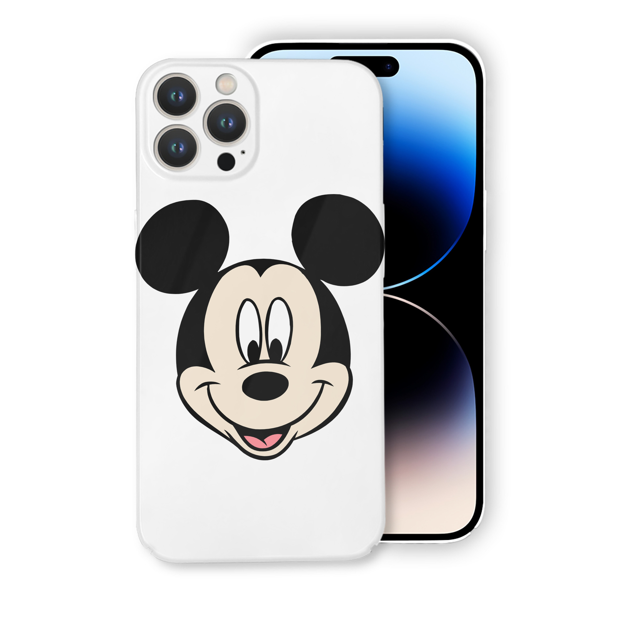（画像用） ミッキーマウス Mickey Mouse 【iPhone 14シリーズ対応】ハードケース